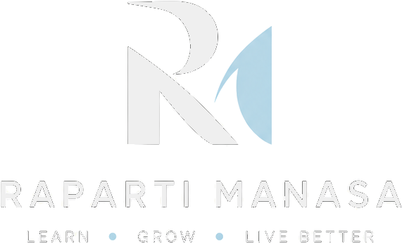 Raparti Manasa. Learn, grow, live better.